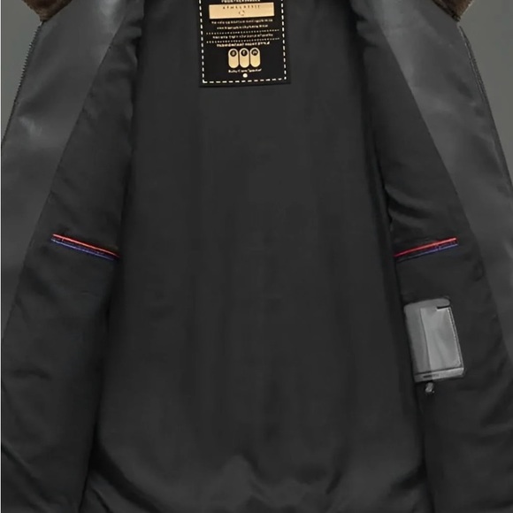 Milano Classico Unisex Shearling Jacket - Picture 3 of 4